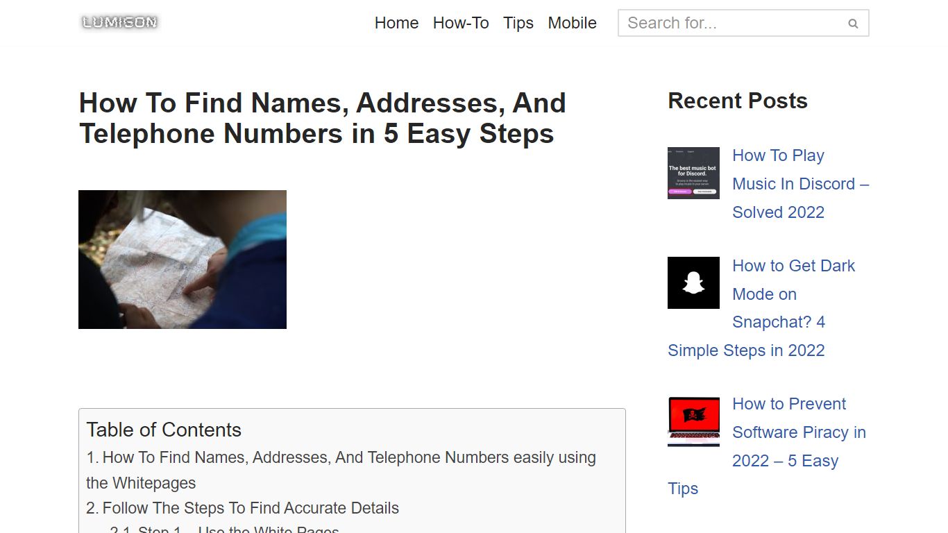 How To Find Names, Addresses, And Telephone Numbers in 5 Easy Steps